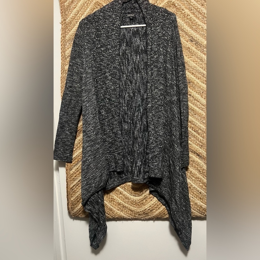 LUCKY BRAND Women's Draped Waterfall Cardigan Duster,Size S,Great Condition